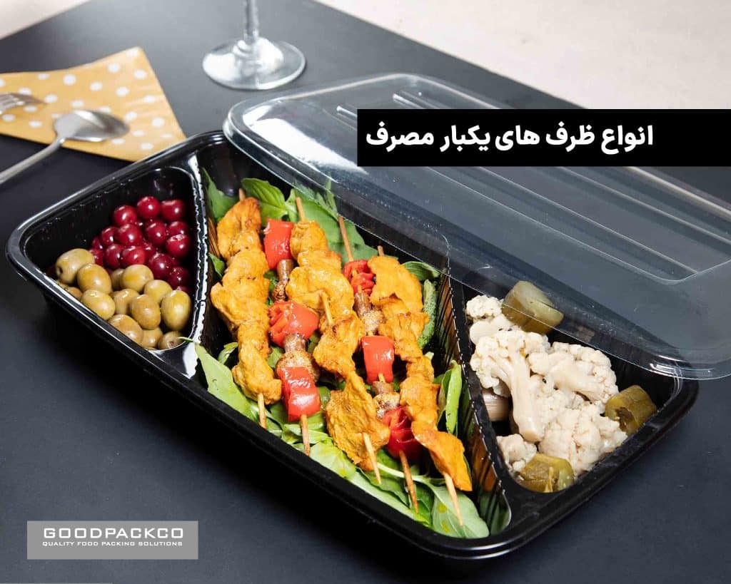 انواع ظرف یکبار مصرف