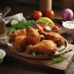 طرز تهیه مرغ سوخاری به روش فست فودی و رستورانی